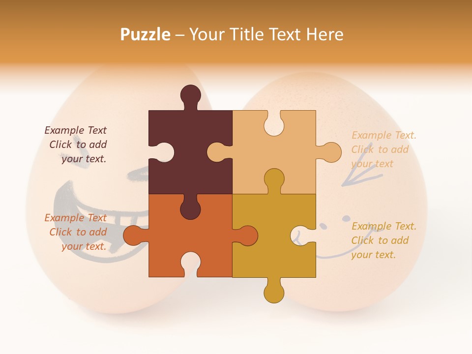 Row Human Head PowerPoint Template