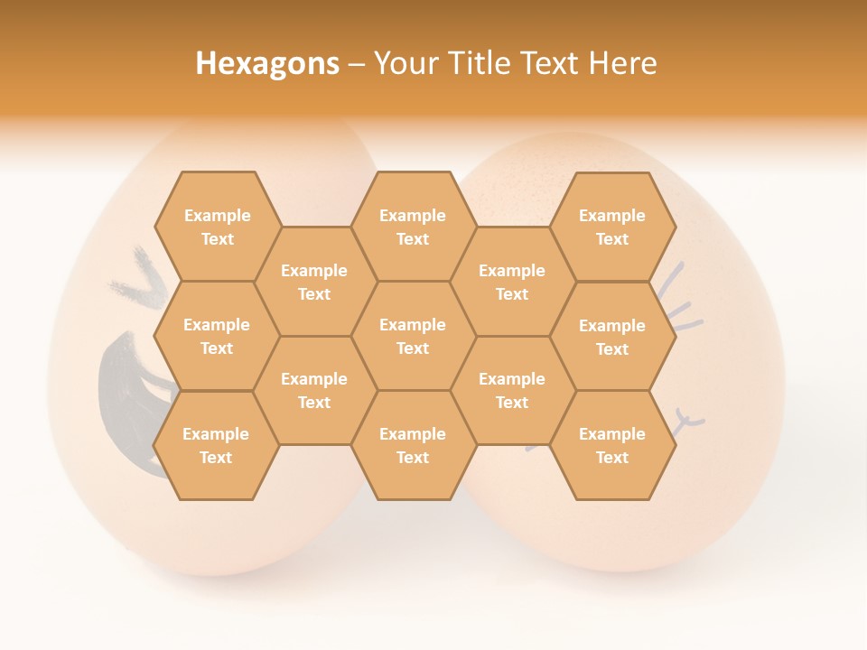 Row Human Head PowerPoint Template