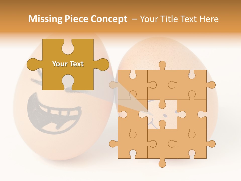 Row Human Head PowerPoint Template