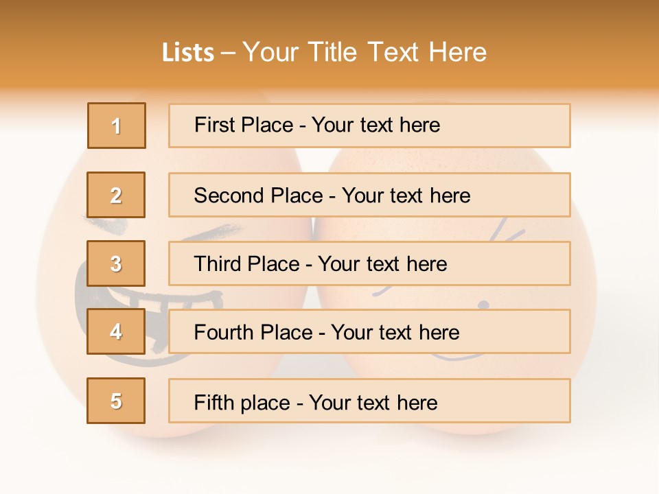 Row Human Head PowerPoint Template
