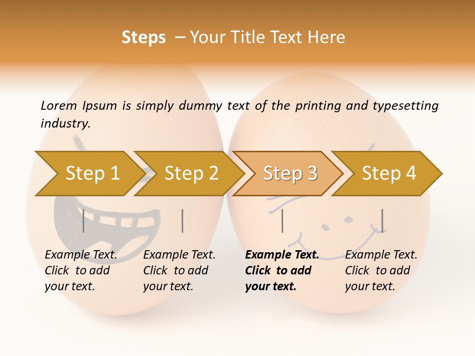Row Human Head PowerPoint Template
