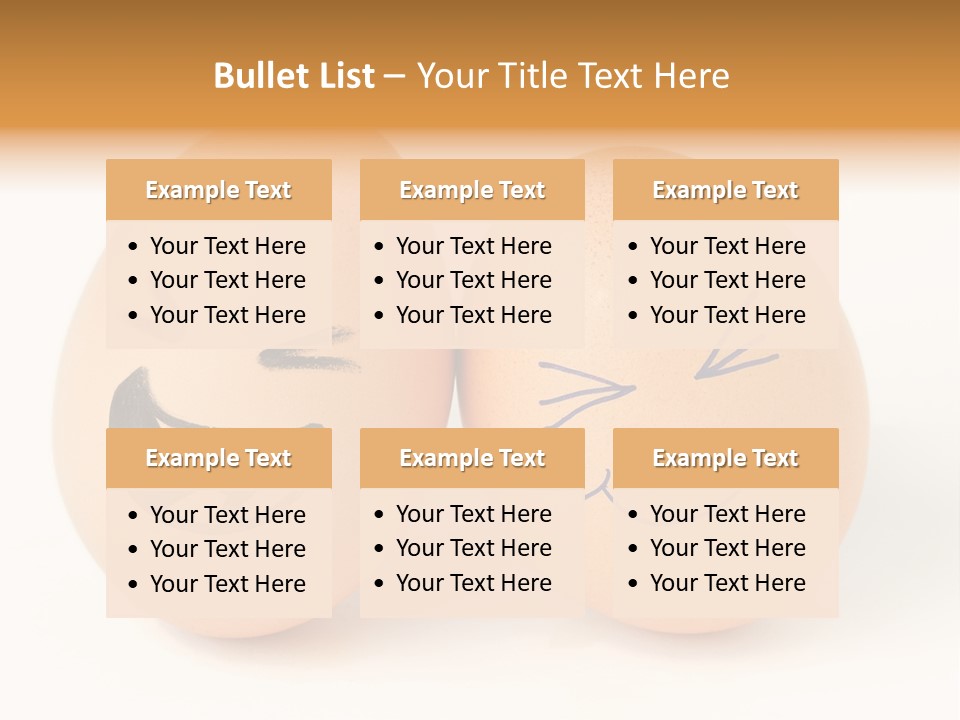 Row Human Head PowerPoint Template