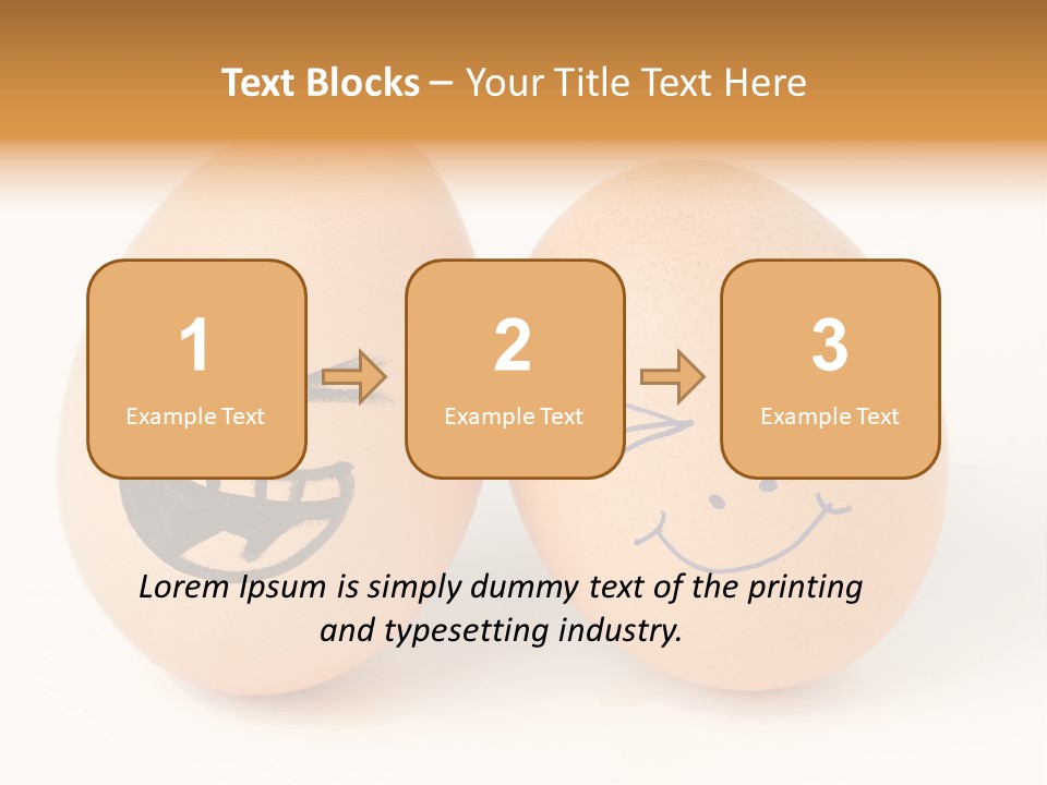 Row Human Head PowerPoint Template