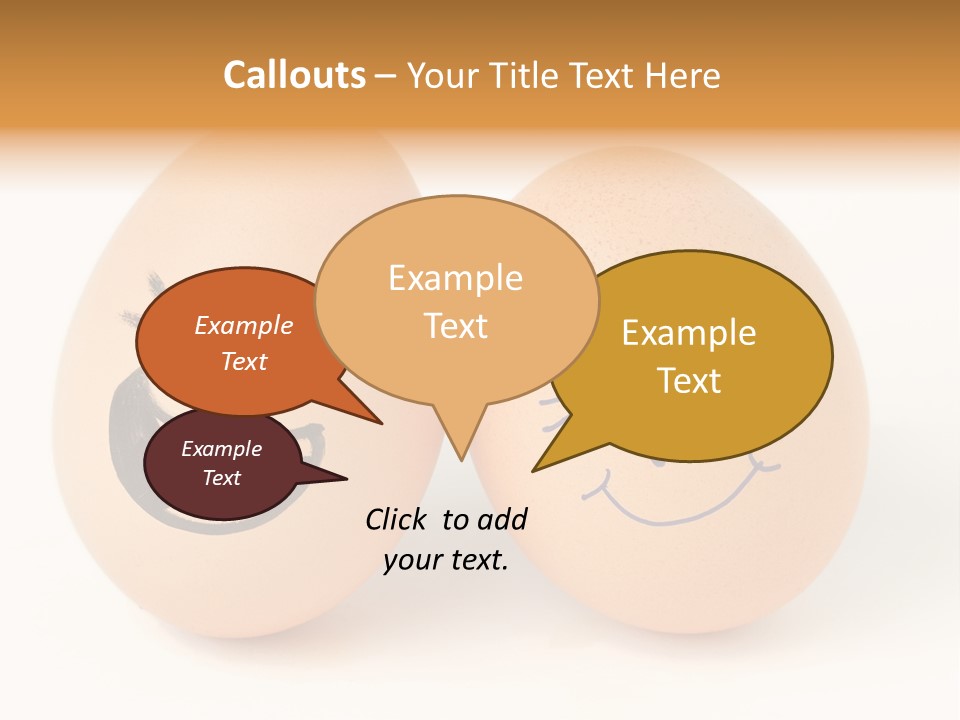 Row Human Head PowerPoint Template