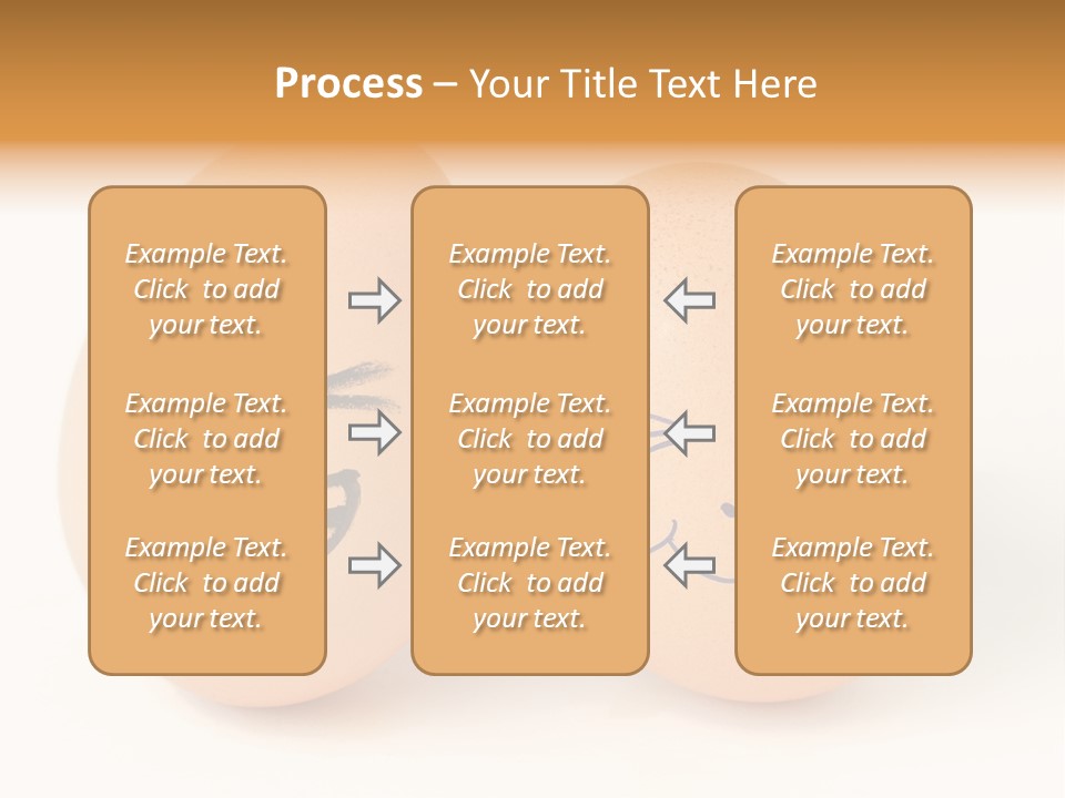 Row Human Head PowerPoint Template