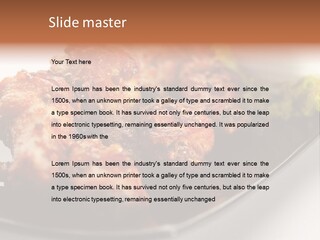 Skin Yellow Breast PowerPoint Template