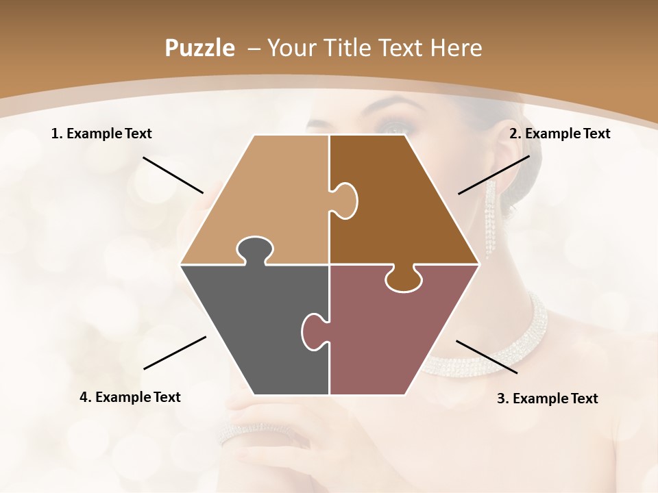 Body Shoulders Closeup PowerPoint Template