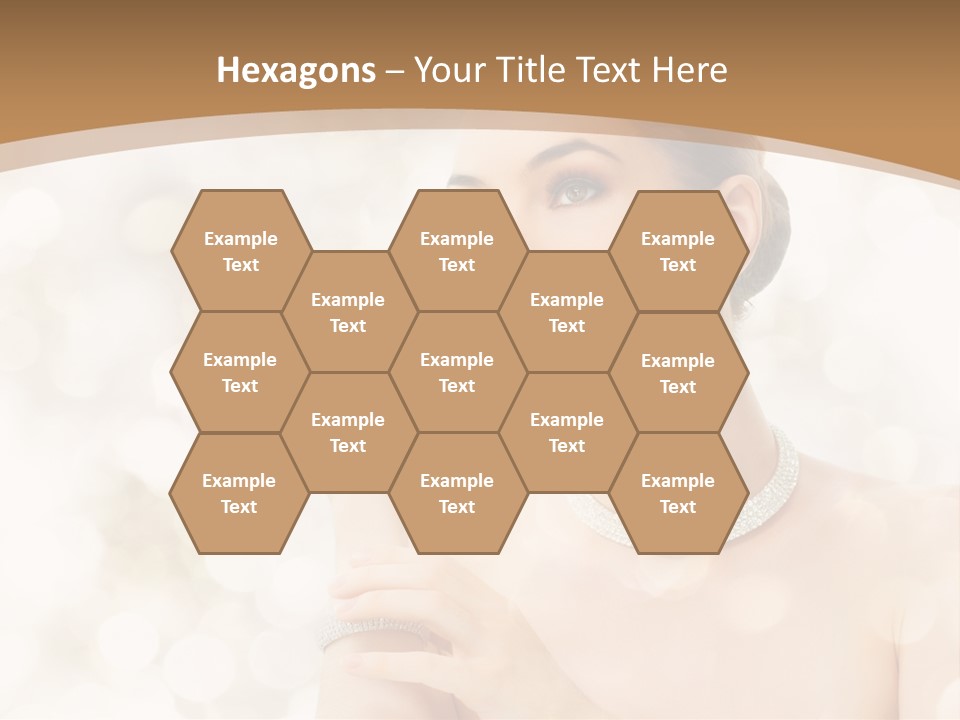 Body Shoulders Closeup PowerPoint Template