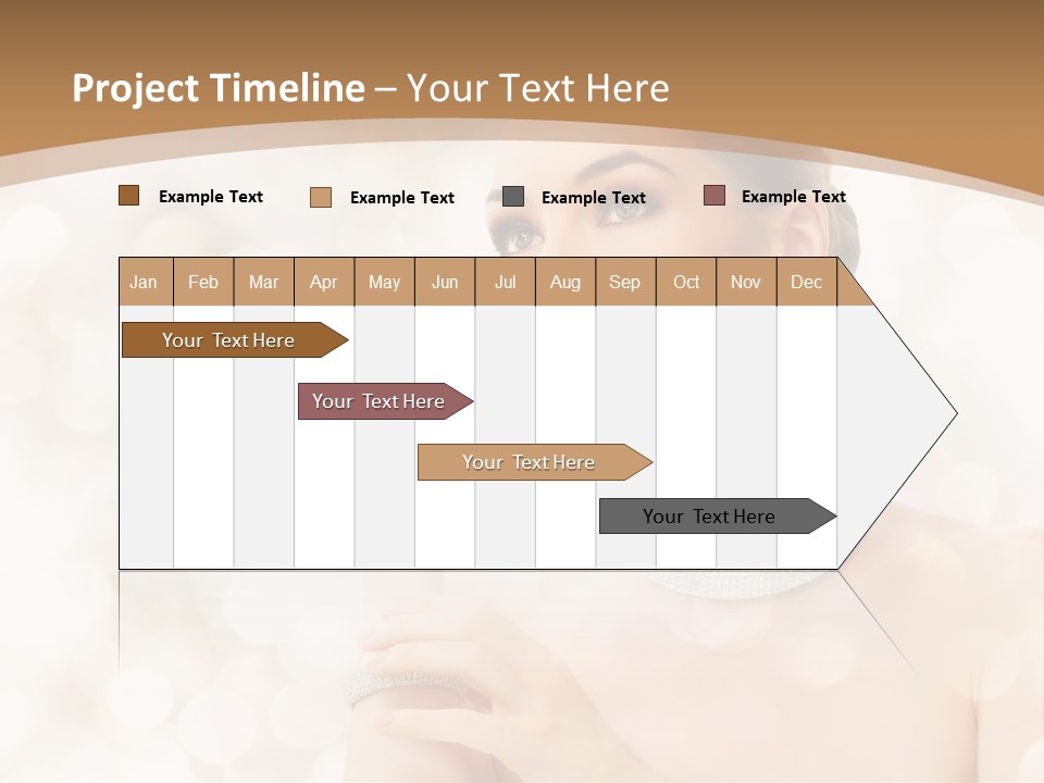 Body Shoulders Closeup PowerPoint Template