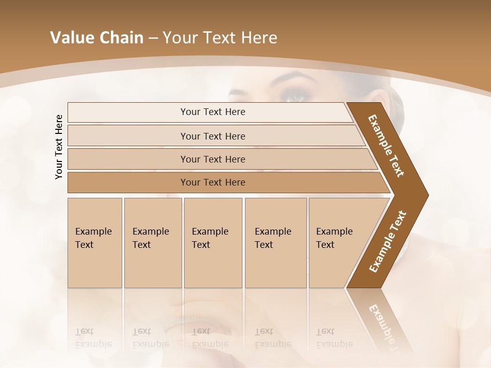 Body Shoulders Closeup PowerPoint Template