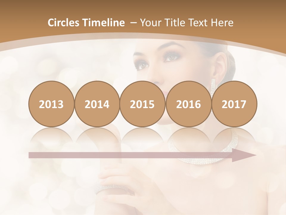 Body Shoulders Closeup PowerPoint Template