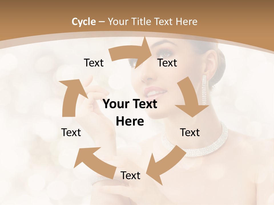 Body Shoulders Closeup PowerPoint Template