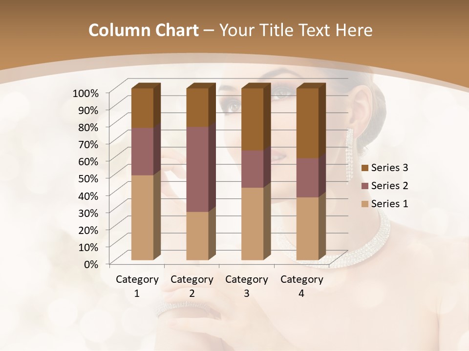 Body Shoulders Closeup PowerPoint Template