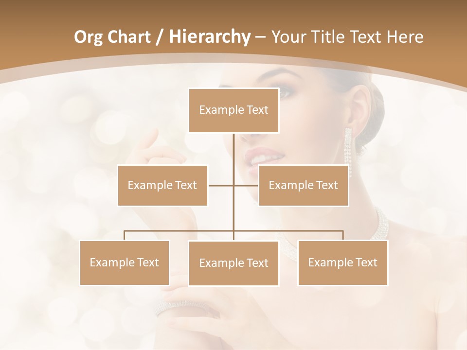 Body Shoulders Closeup PowerPoint Template