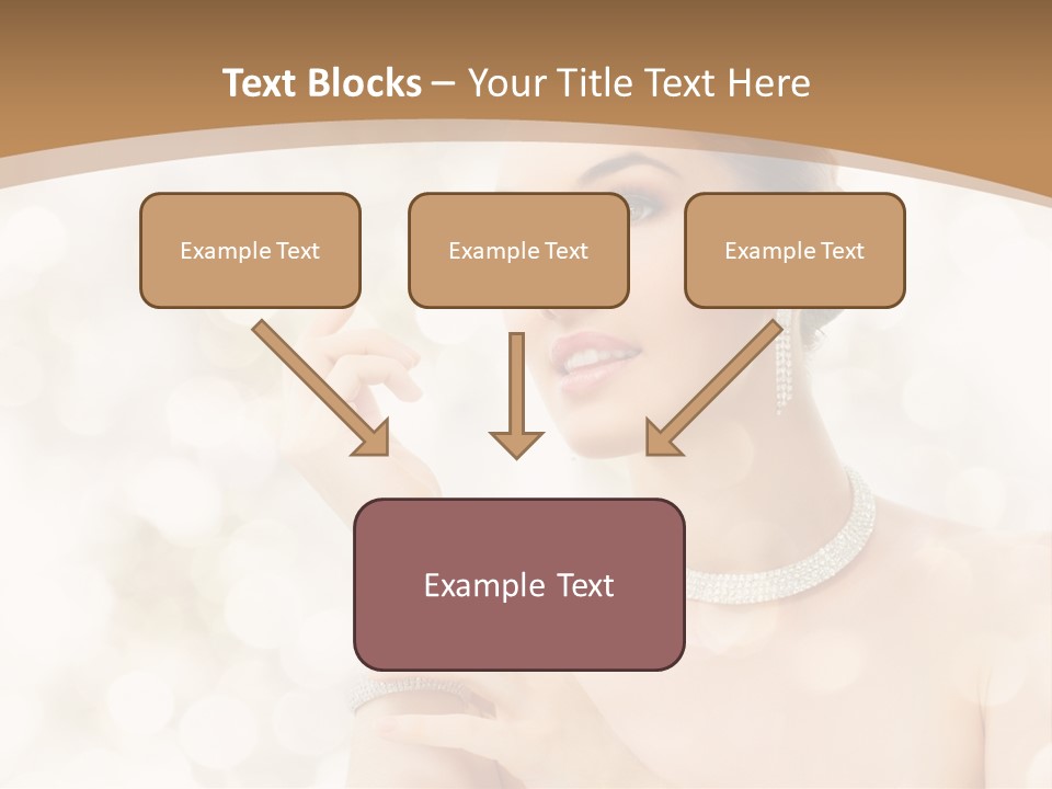 Body Shoulders Closeup PowerPoint Template