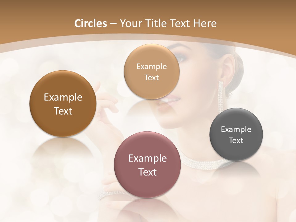 Body Shoulders Closeup PowerPoint Template