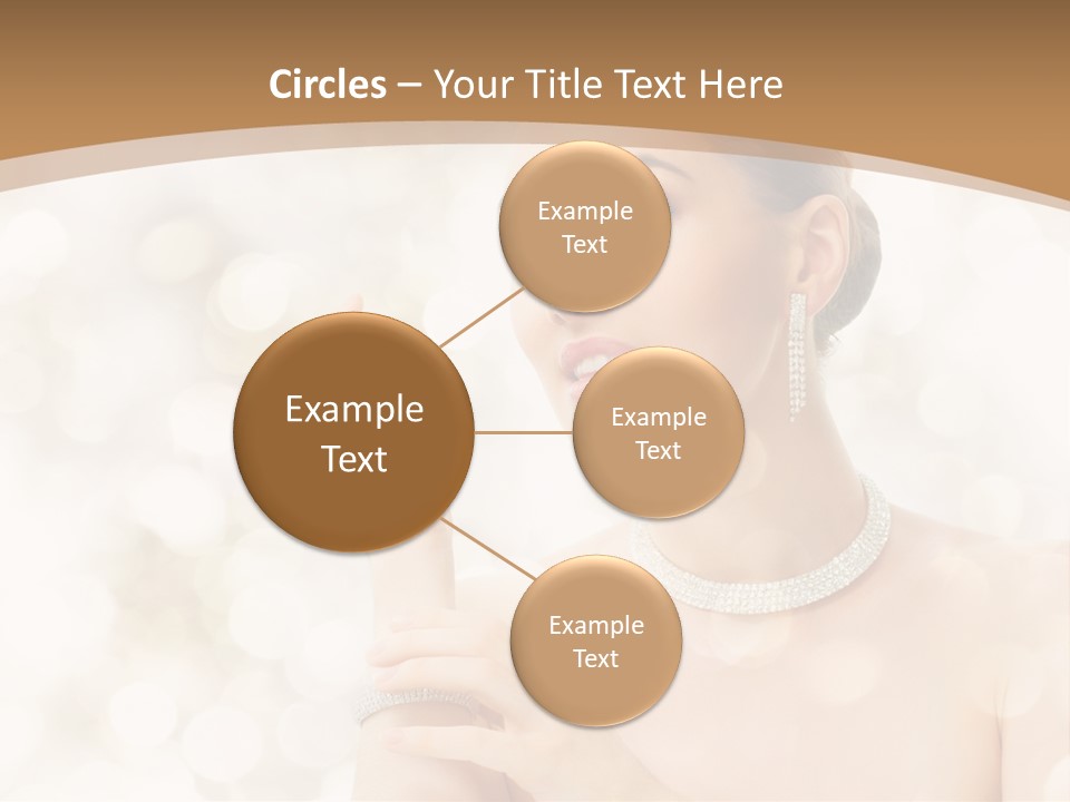 Body Shoulders Closeup PowerPoint Template