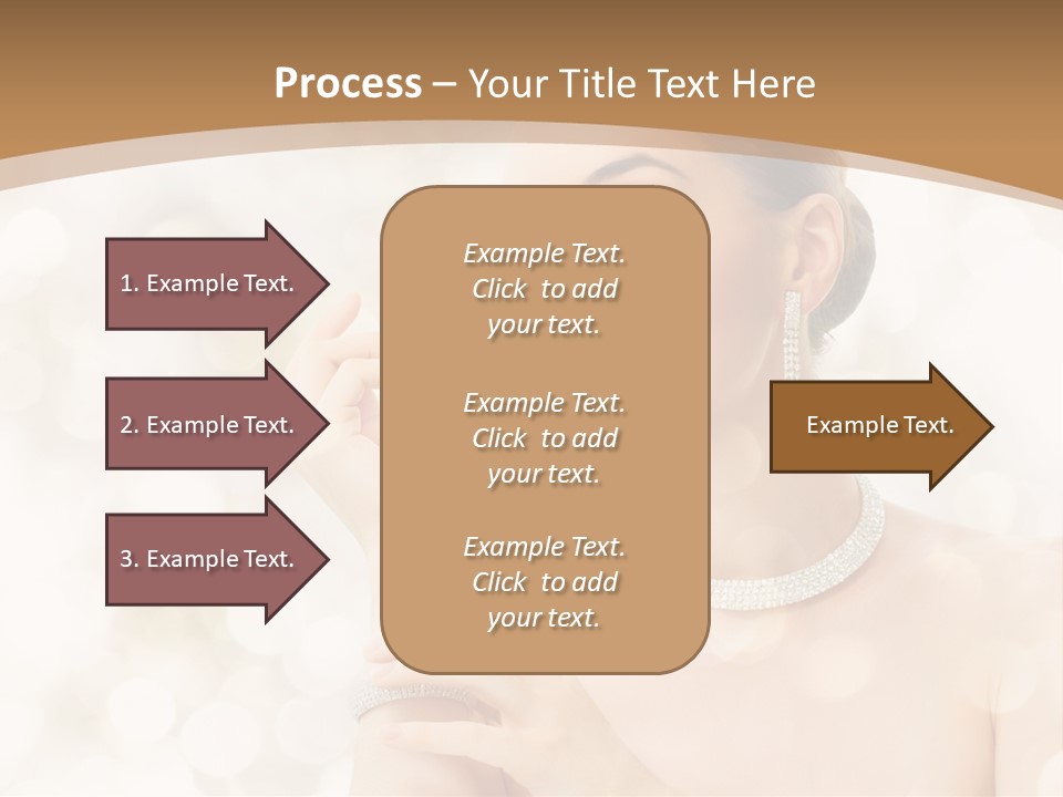 Body Shoulders Closeup PowerPoint Template