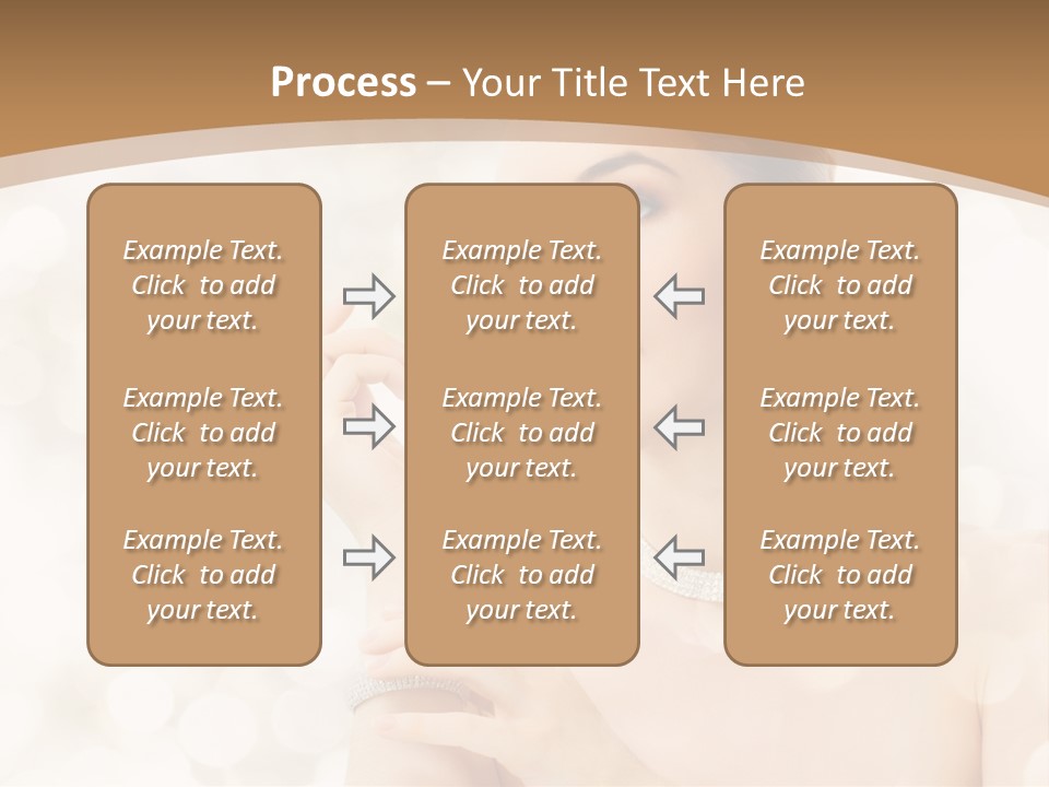 Body Shoulders Closeup PowerPoint Template