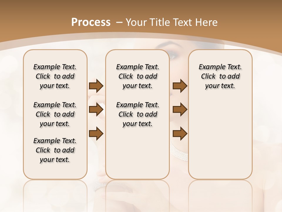 Body Shoulders Closeup PowerPoint Template