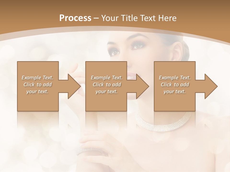 Body Shoulders Closeup PowerPoint Template