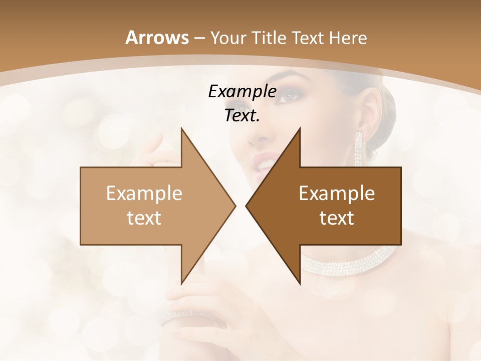 Body Shoulders Closeup PowerPoint Template