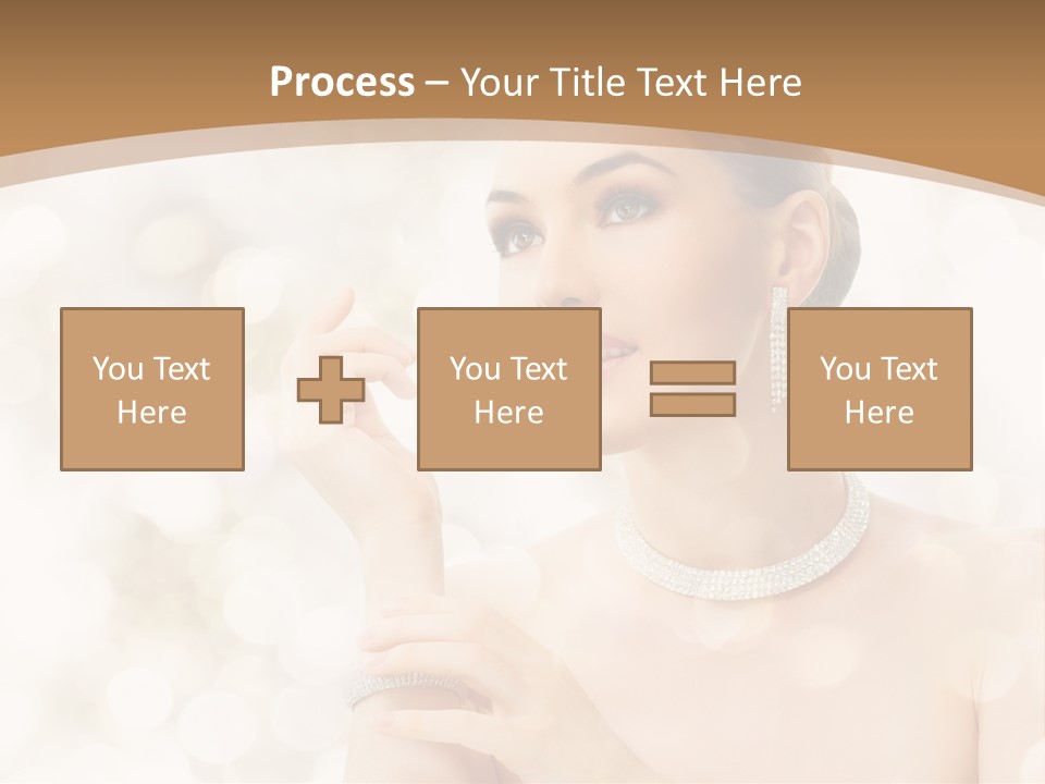 Body Shoulders Closeup PowerPoint Template