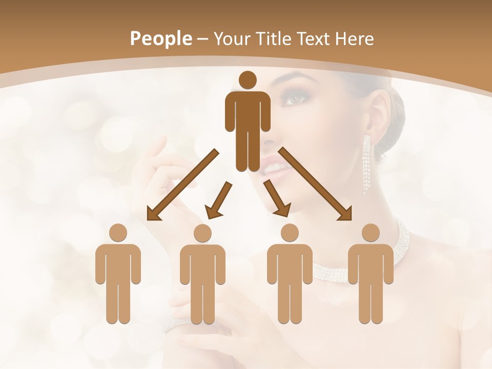 Body Shoulders Closeup PowerPoint Template