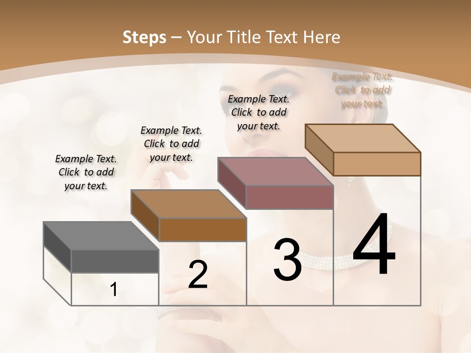 Body Shoulders Closeup PowerPoint Template