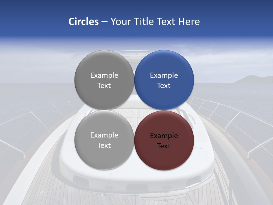 Boat Speed Ocean PowerPoint Template