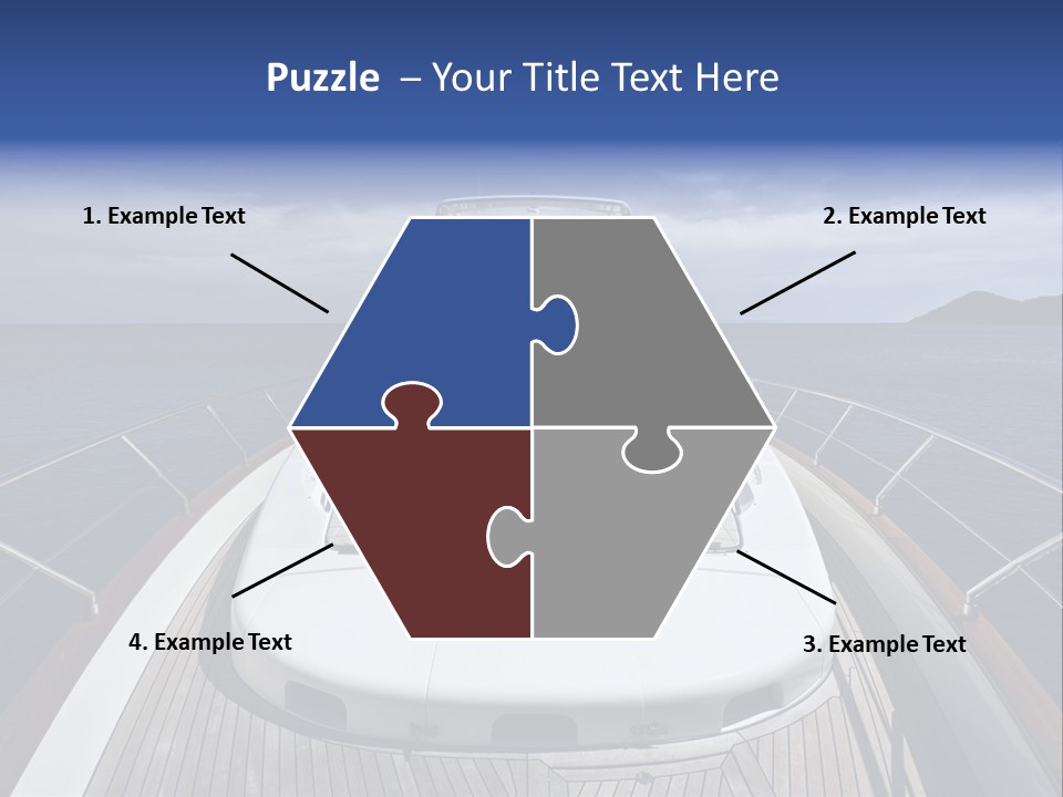 Boat Speed Ocean PowerPoint Template