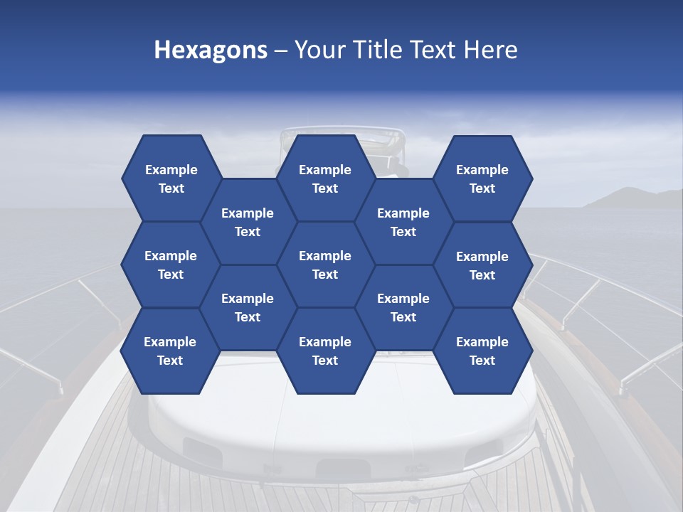 Boat Speed Ocean PowerPoint Template