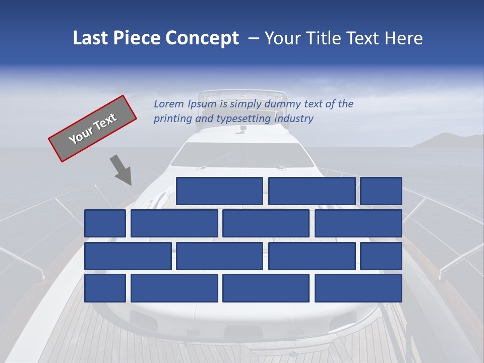 Boat Speed Ocean PowerPoint Template