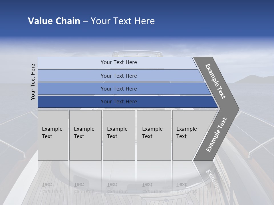 Boat Speed Ocean PowerPoint Template