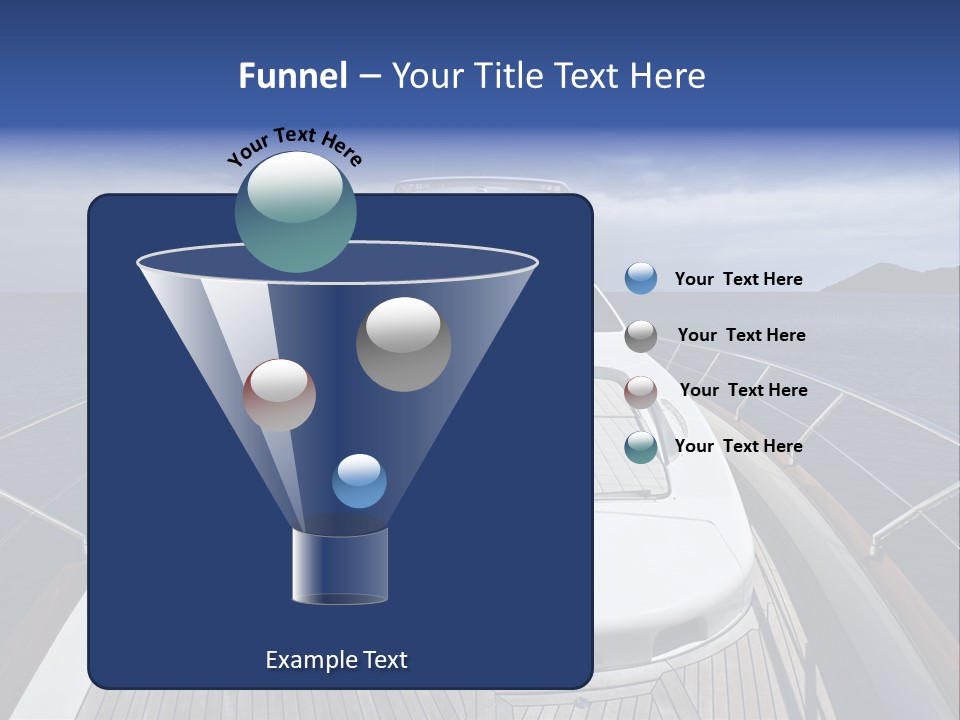 Boat Speed Ocean PowerPoint Template