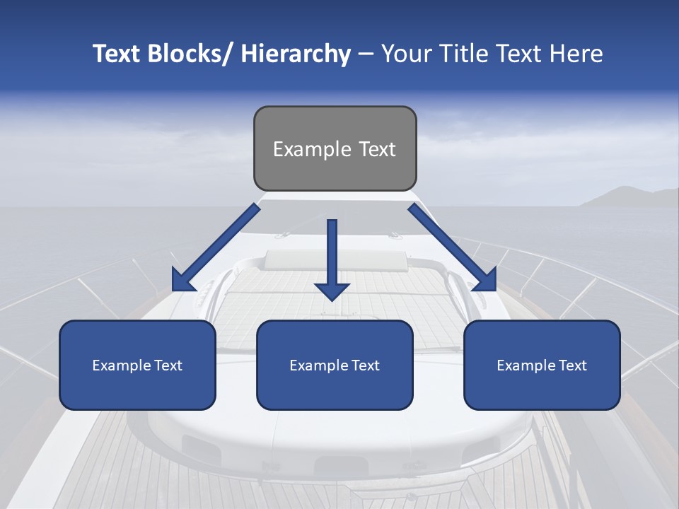 Boat Speed Ocean PowerPoint Template
