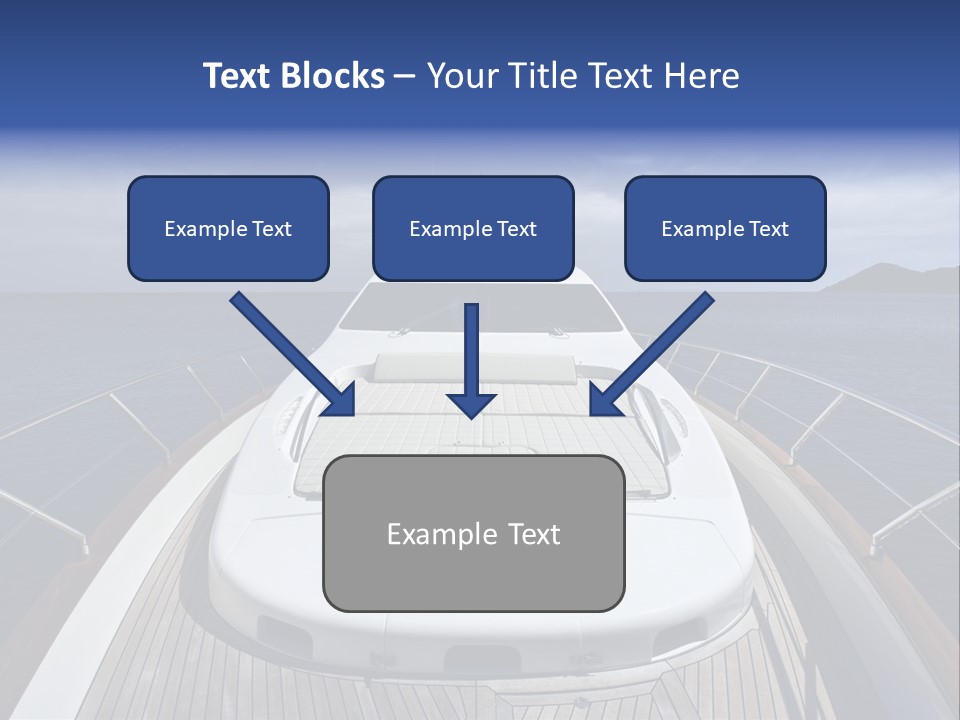 Boat Speed Ocean PowerPoint Template