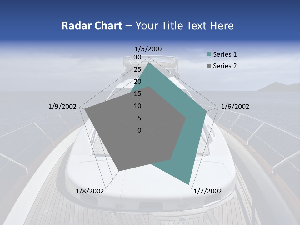 Boat Speed Ocean PowerPoint Template