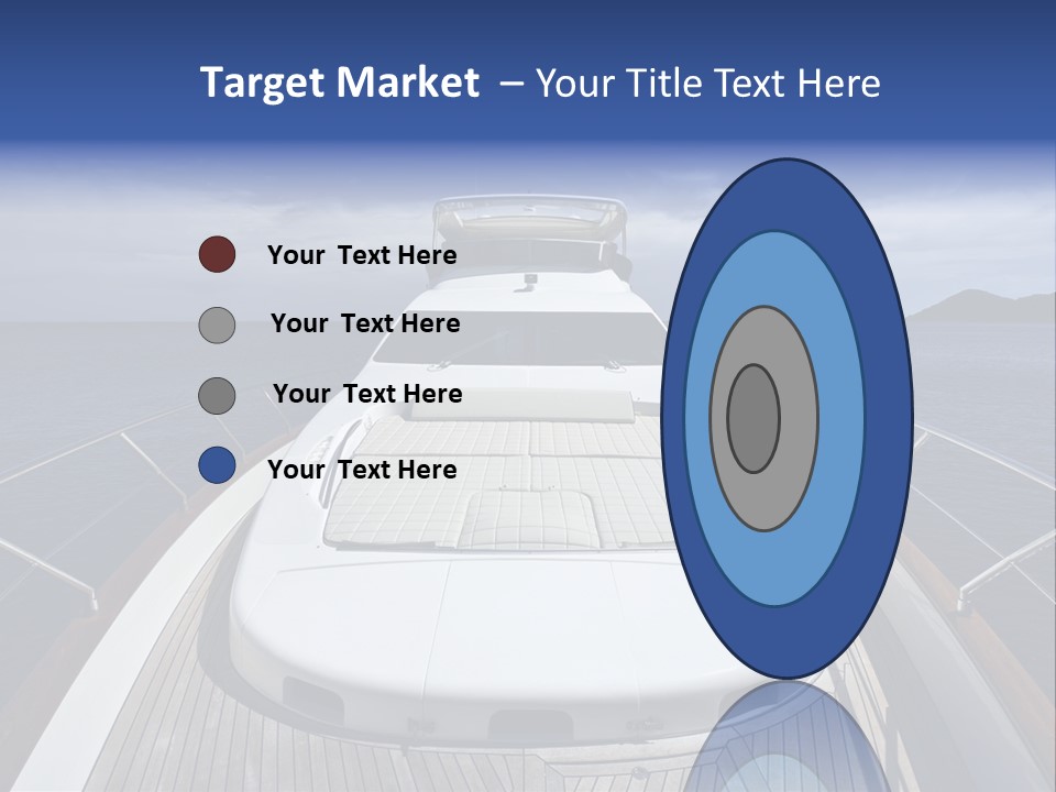 Boat Speed Ocean PowerPoint Template