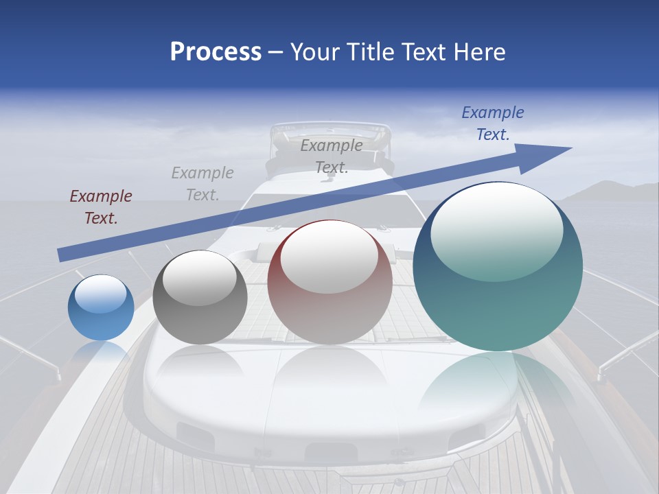 Boat Speed Ocean PowerPoint Template