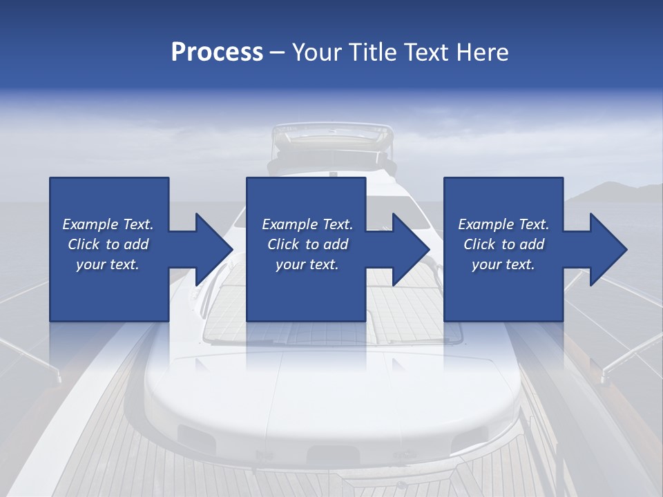 Boat Speed Ocean PowerPoint Template
