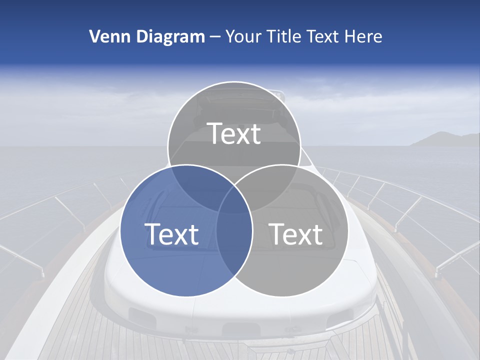 Boat Speed Ocean PowerPoint Template