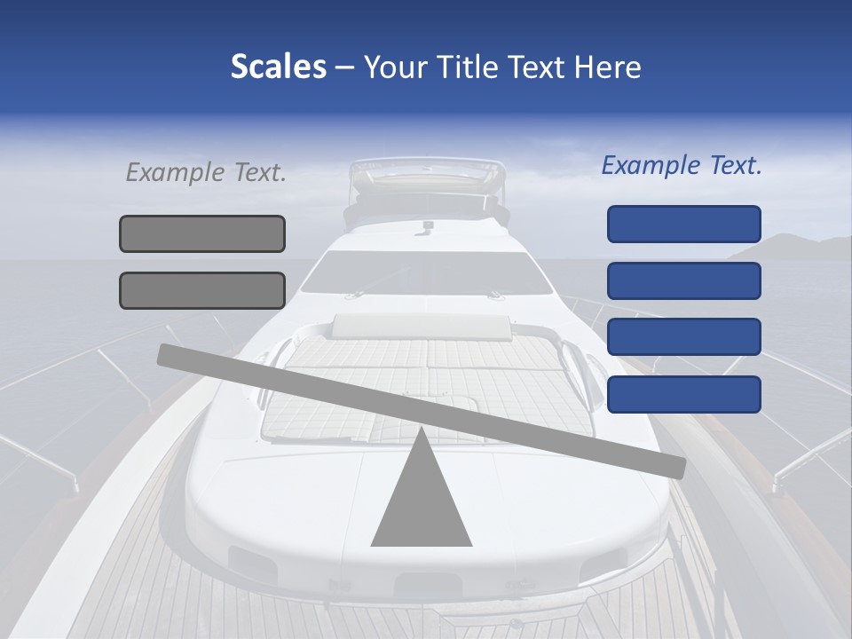 Boat Speed Ocean PowerPoint Template