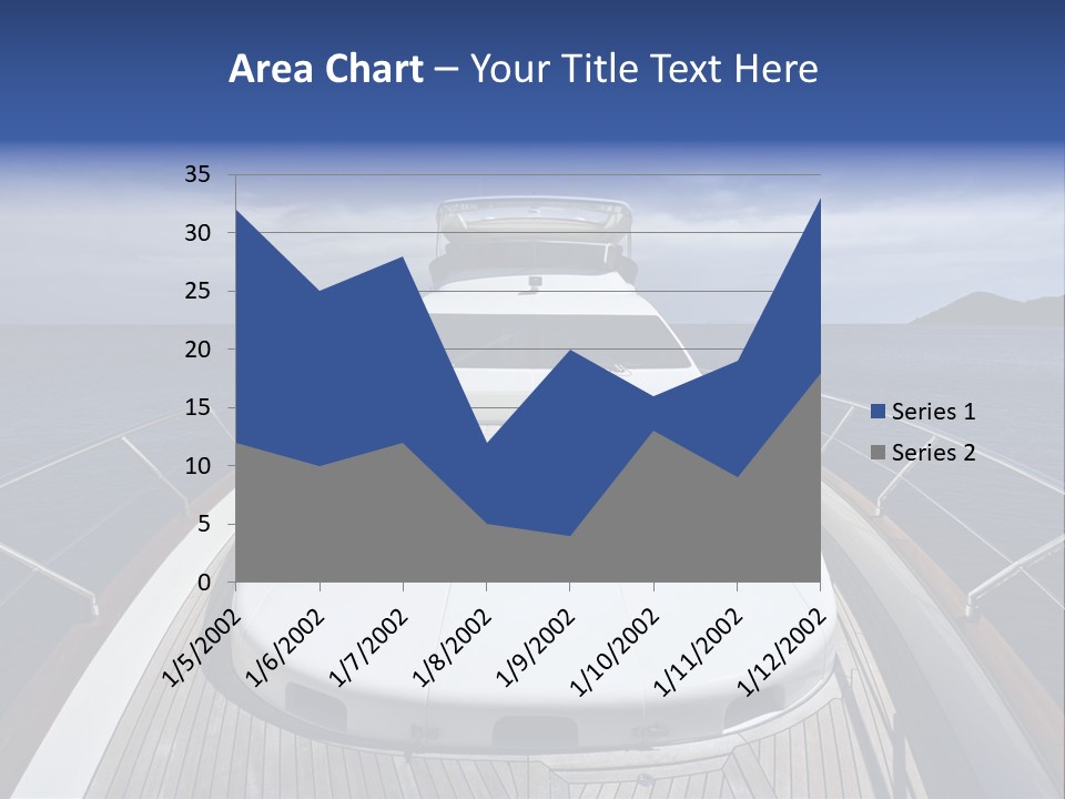 Boat Speed Ocean PowerPoint Template