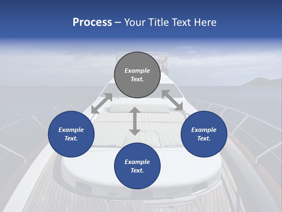 Boat Speed Ocean PowerPoint Template