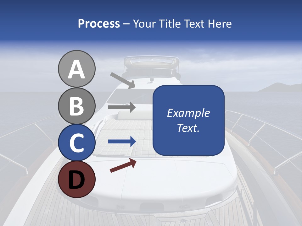 Boat Speed Ocean PowerPoint Template