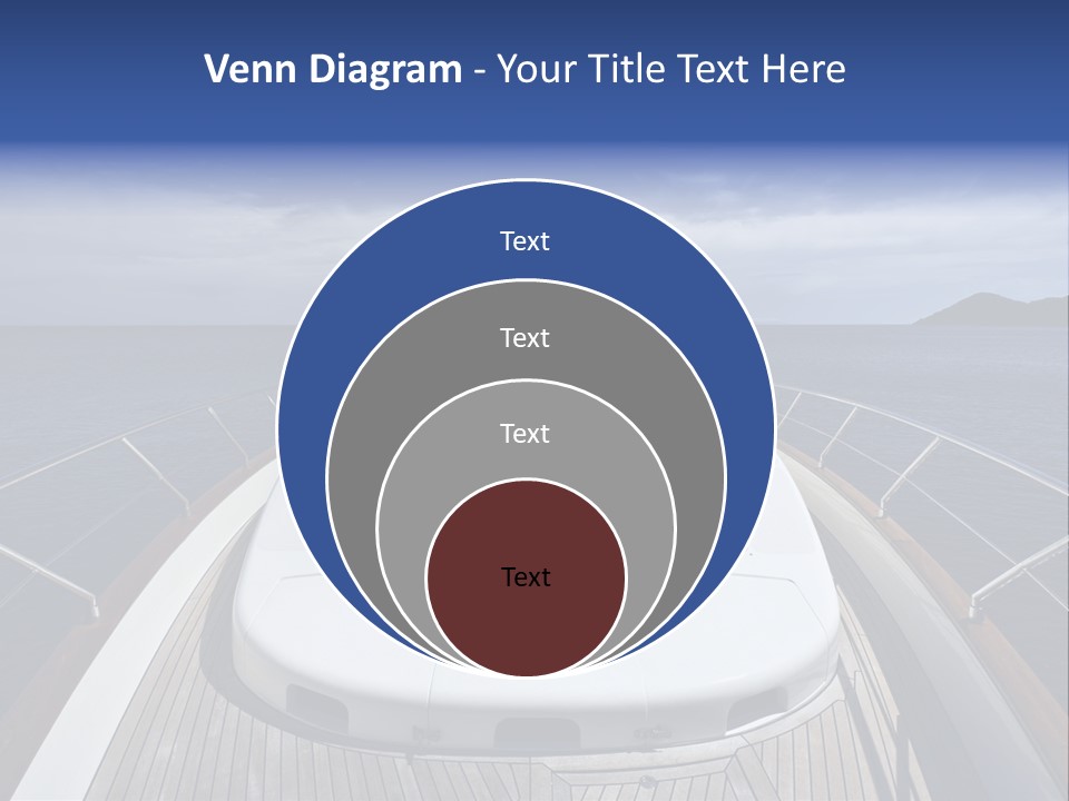 Boat Speed Ocean PowerPoint Template