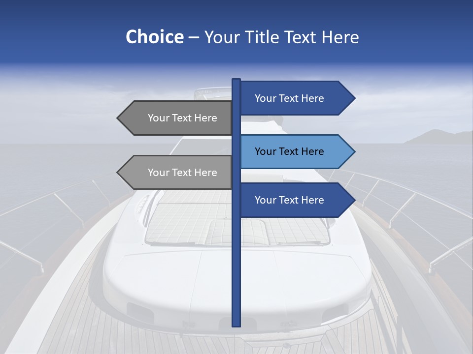 Boat Speed Ocean PowerPoint Template