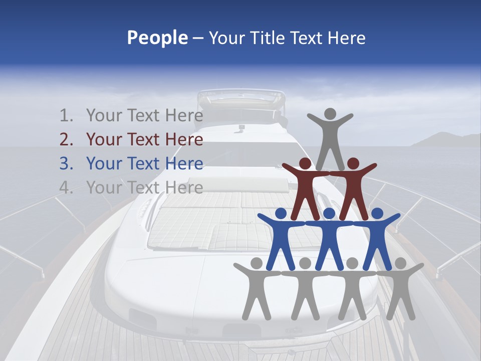 Boat Speed Ocean PowerPoint Template