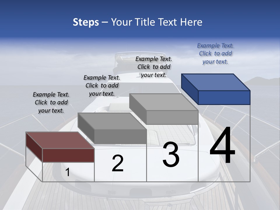 Boat Speed Ocean PowerPoint Template